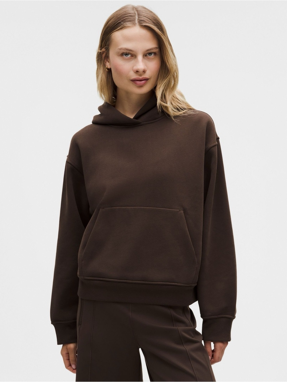 🆕🤎 Lululemon W Steady State Oversized Hoodie - Walnut Crunch